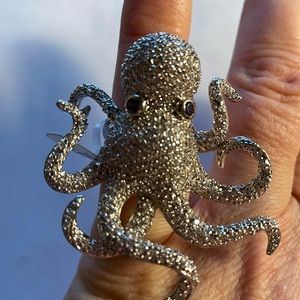 Noir Jewelry octopus ring